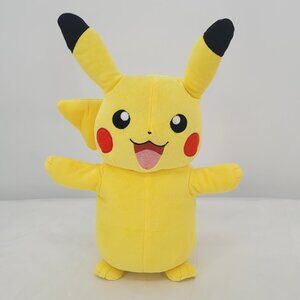 Pokemon PIKACHU Electric Charge Talking & Lights Up 13" Plush Stuffed 2021